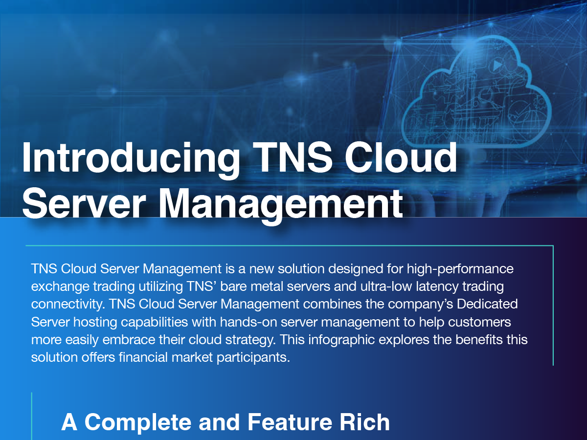 Introducing TNS Cloud Server Management, Infographic