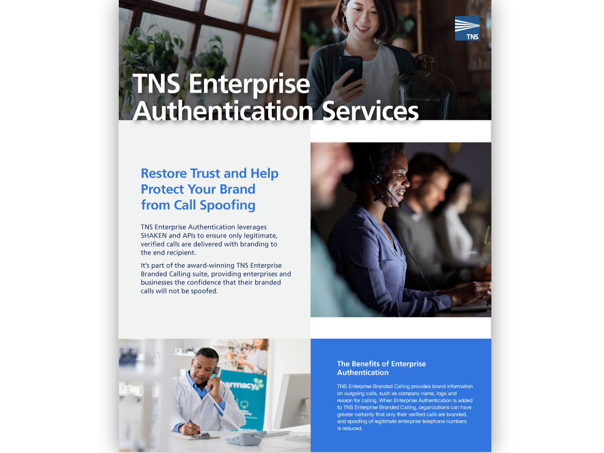 TNS Enterprise Authentication Services